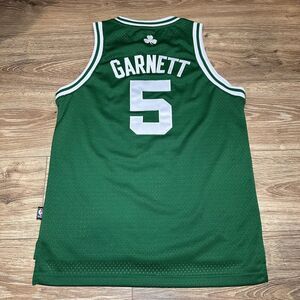 Kevin‎ Garnett Boston Celtics Basketball Jersey Youth Boys Large Adidas